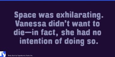 Body Goat by Typodermic Fonts Inc. — Decorative Font — thumbnail 4