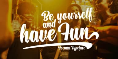 Boemia by Pedro Teixeira — Script Handwritten Font — thumbnail 4