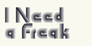 Boogie Monster by Fenotype — Decorative Font — thumbnail 4