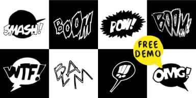 Boom peng Pow by Typo Graphic Design — Decorative Font — thumbnail 3