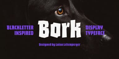 Bork by Harbor Type — Blackletter Font — thumbnail 1