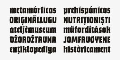 Bork by Harbor Type — Blackletter Font — thumbnail 3