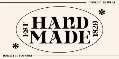 Born Spirit by Dora Typefoundry — Decorative Font — thumbnail 2