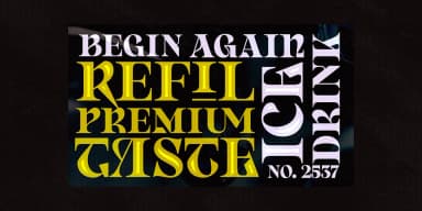 Born Spirit by Dora Typefoundry — Decorative Font — thumbnail 9