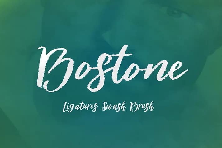 Bostone Brush by Genesislab — Script Handwritten Font