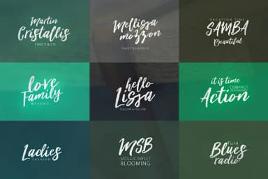 Bostone Brush by Genesislab — Script Handwritten Font — thumbnail 5