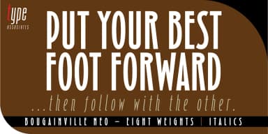 Bougainville Neo by Type Associates — Decorative Font — thumbnail 5