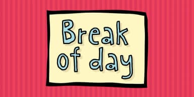 Break of day by Bogstav — Decorative Font — thumbnail 1