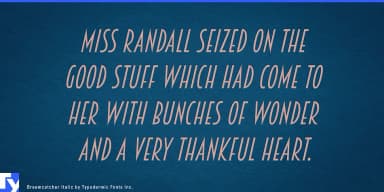 BREAMCATCHER by Typodermic Fonts Inc. — Decorative Font — thumbnail 2