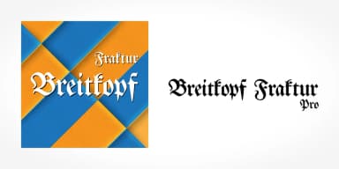 Breitkopf Fraktur Pro by SoftMaker — Blackletter Font — thumbnail 1