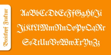 Breitkopf Fraktur Pro by SoftMaker — Blackletter Font — thumbnail 2