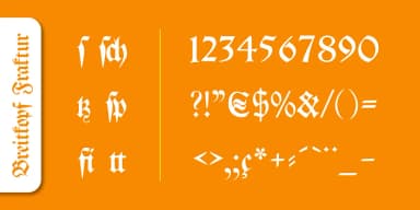 Breitkopf Fraktur Pro by SoftMaker — Blackletter Font — thumbnail 3