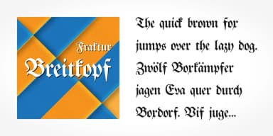 Breitkopf Fraktur Pro by SoftMaker — Blackletter Font — thumbnail 4