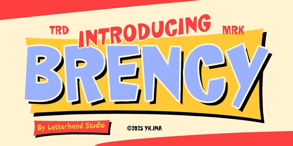 Brency by Letterhend Studio — Decorative Font