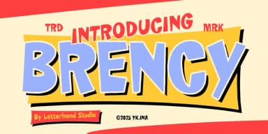 Brency by Letterhend Studio — Decorative Font — thumbnail 1