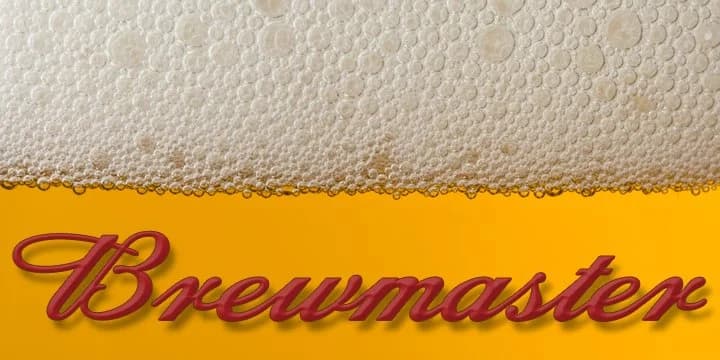 Brewmaster by FontMesa — Script Handwritten Font