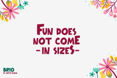 Brio by Dipto Design — Decorative Font — thumbnail 2