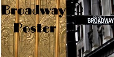 Broadway Poster by FontHaus — Decorative Font — thumbnail 1