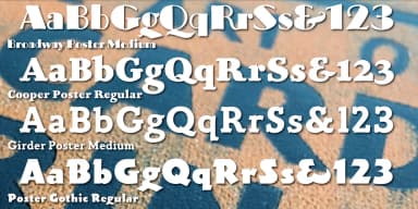 Broadway Poster by FontHaus — Decorative Font — thumbnail 8