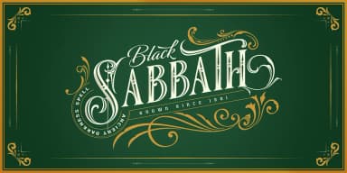 Brown Hunter by Alit Design — Blackletter Font — thumbnail 10