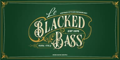Brown Hunter by Alit Design — Blackletter Font — thumbnail 3