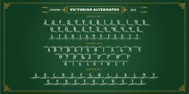 Brown Hunter by Alit Design — Blackletter Font — thumbnail 9