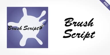 Brush Script Pro by SoftMaker — Script Handwritten Font — thumbnail 1
