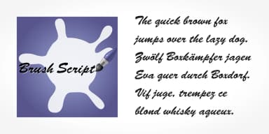 Brush Script Pro by SoftMaker — Script Handwritten Font — thumbnail 4