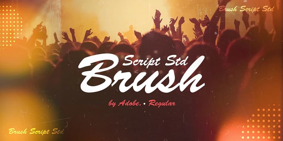 Brush Script Std by Adobe — Script Handwritten Font