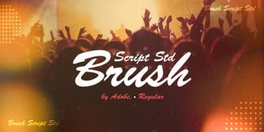 Brush Script Std by Adobe — Script Handwritten Font — thumbnail 1