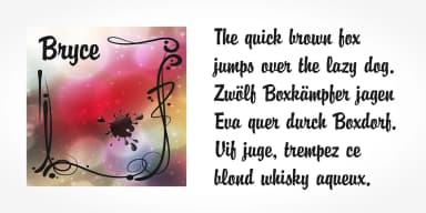 Bryce Pro by SoftMaker — Script Handwritten Font — thumbnail 4