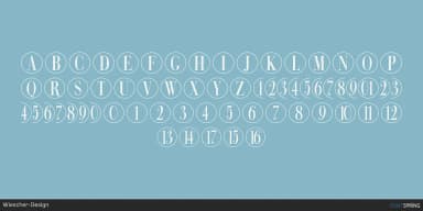 Bullet Numbers by Wiescher-Design — Dingbats Font — thumbnail 2