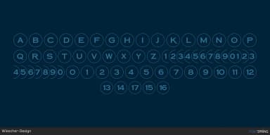 Bullet Numbers by Wiescher-Design — Dingbats Font — thumbnail 4