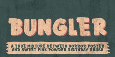 Bungler by Bogstav — Display Font — thumbnail 1