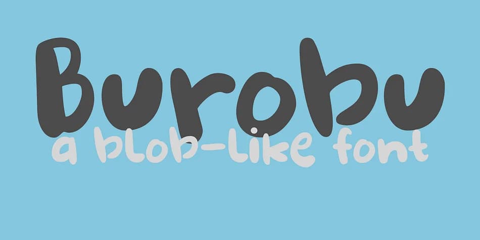 Burobu by Hanoded — Decorative Font