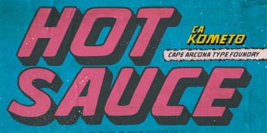 CA KOMETO by Cape Arcona Type Foundry — Decorative Font — thumbnail 5