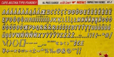 CA SMUT by Cape Arcona Type Foundry — Decorative Font — thumbnail 4