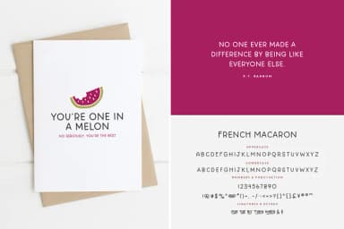 Cabana Sunset by MakeMediaCo. — Decorative Font — thumbnail 3