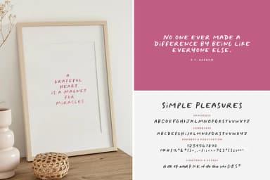 Cabana Sunset by MakeMediaCo. — Decorative Font — thumbnail 5