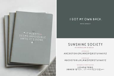 Cabana Sunset by MakeMediaCo. — Decorative Font — thumbnail 6