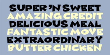 CALORIE SUIT by Pizzadude.dk — Decorative Font — thumbnail 2