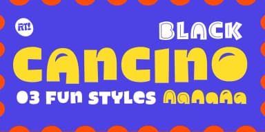 CANCINO BLACK by Rodrigo Typo — Display Font — thumbnail 2