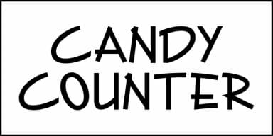 Candy Counter JNL by Jeff Levine Fonts — Display Font — thumbnail 2