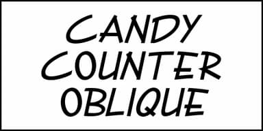 Candy Counter JNL by Jeff Levine Fonts — Display Font — thumbnail 4