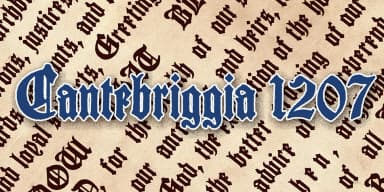 Cantebriggia 1207 by Greater Albion Typefounders — Blackletter Font — thumbnail 3