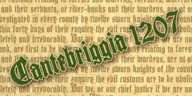 Cantebriggia 1207 by Greater Albion Typefounders — Blackletter Font — thumbnail 4