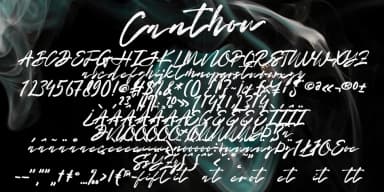 Canthou by Ayska — Script Handwritten Font — thumbnail 6