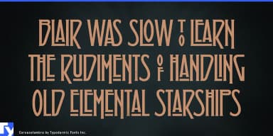 CAROUSELAMBRA by Typodermic Fonts Inc. — Decorative Font — thumbnail 4