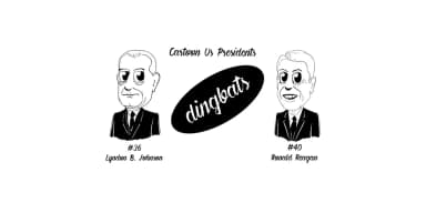 Cartoon US Presidents by Pedro Teixeira — Dingbats Font — thumbnail 2