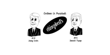 Cartoon US Presidents by Pedro Teixeira — Dingbats Font — thumbnail 4